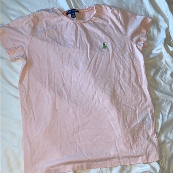 Pink girls Ralph Lauren tshirt - Picture 1 of 3